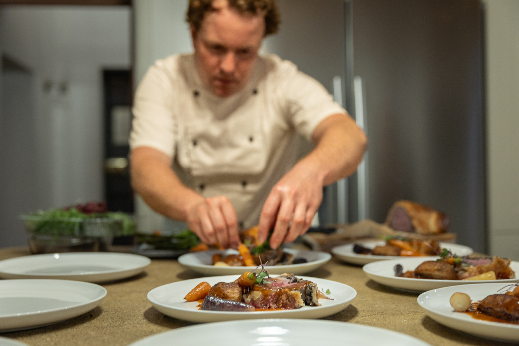 Harry Gould, Green Cow Chef - Private Dining, Farmhouse Barbeque and Authentic Pizzas